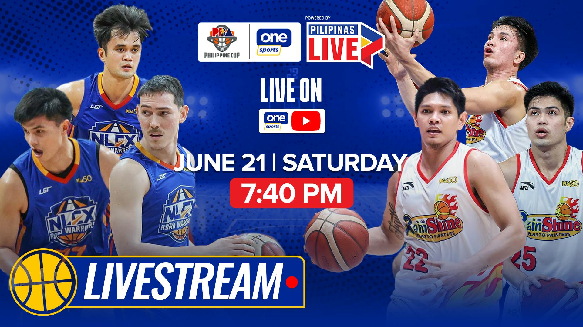 LIVESTREAM | NLEX vs Rain or Shine | PBA Philippine Cup Quarterfinals